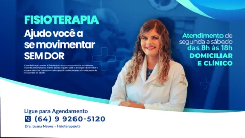 Contato Fisioterapeuta Luana Neves em Caldas Novas