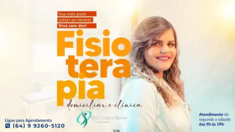 Dra. Luana Neves a sua Fisioterapeuta em Caldas Novas