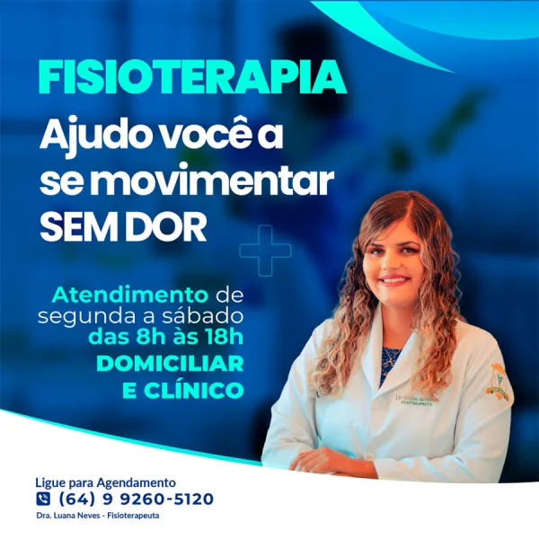 Ir para Atendimento Exclusivo com Dra. Luana Neves: Reabilitação e Quiropraxia