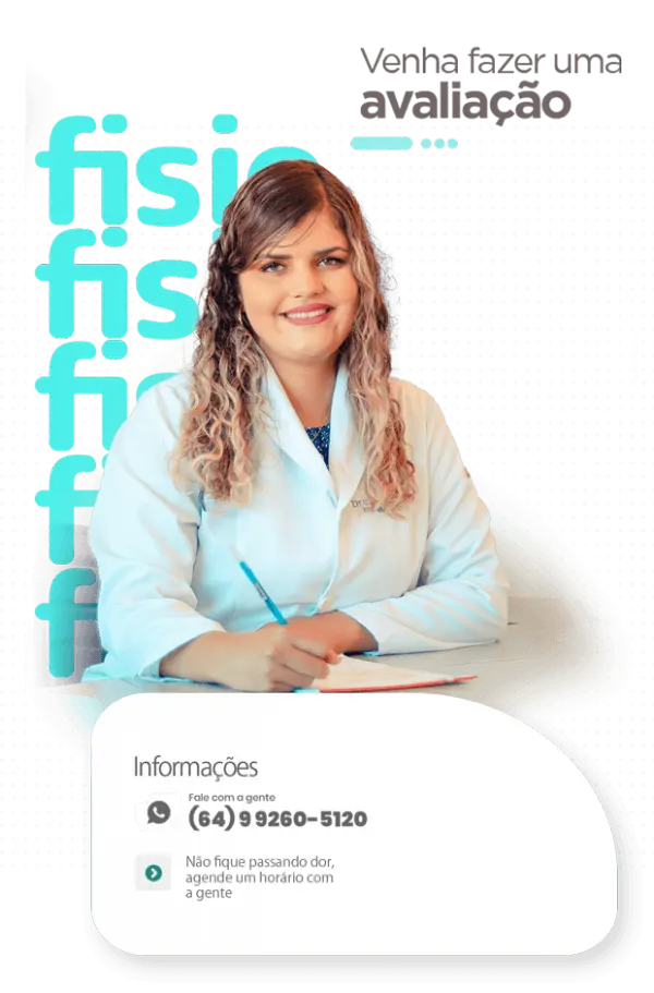 Fisioterapeuta em Caldas Novas - Luana Neves - Conheça minhas especialidades