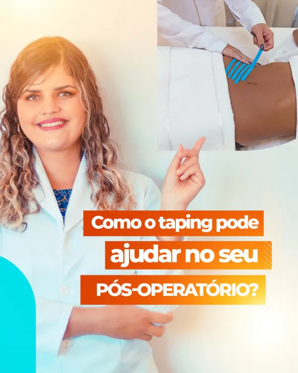 Foto demonstrativa de Como o taping pode ajudar no seu pós-operatório?