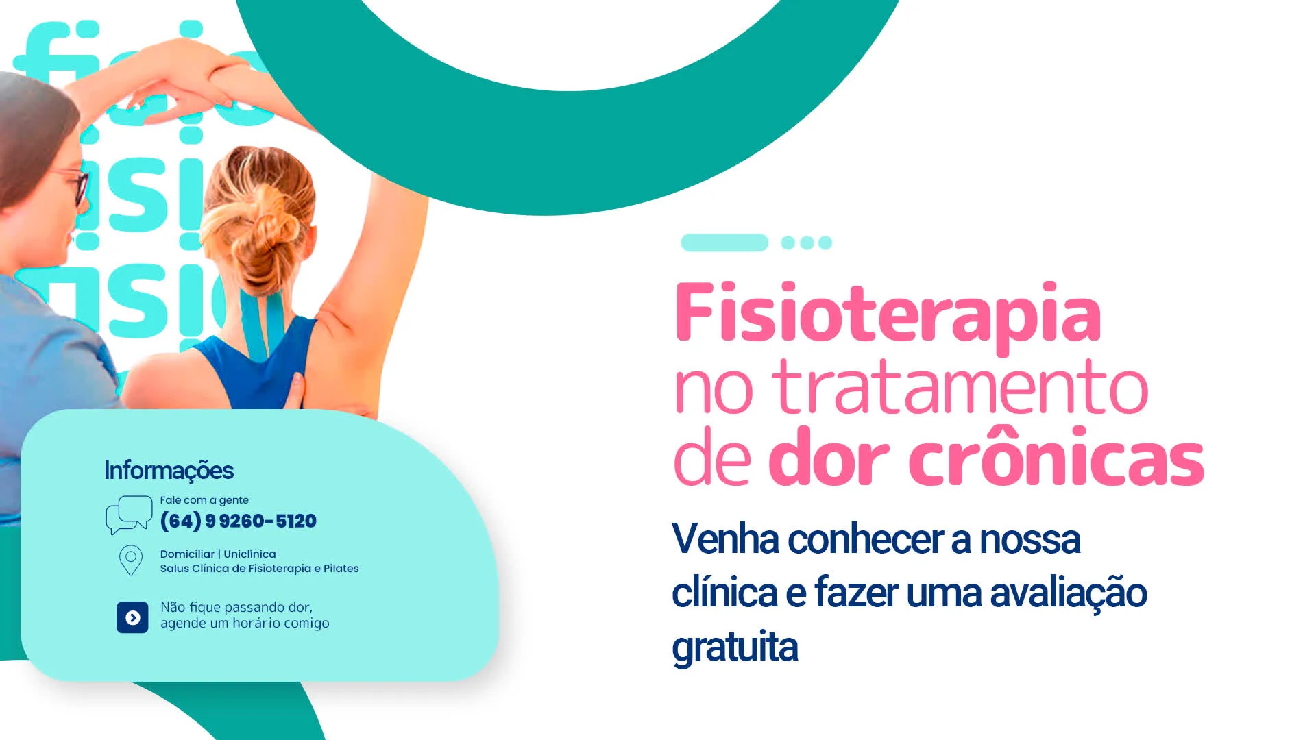 Imagem representativa: Fisioterapia em Caldas Novas para Tratamento de dores agudas e crônicas