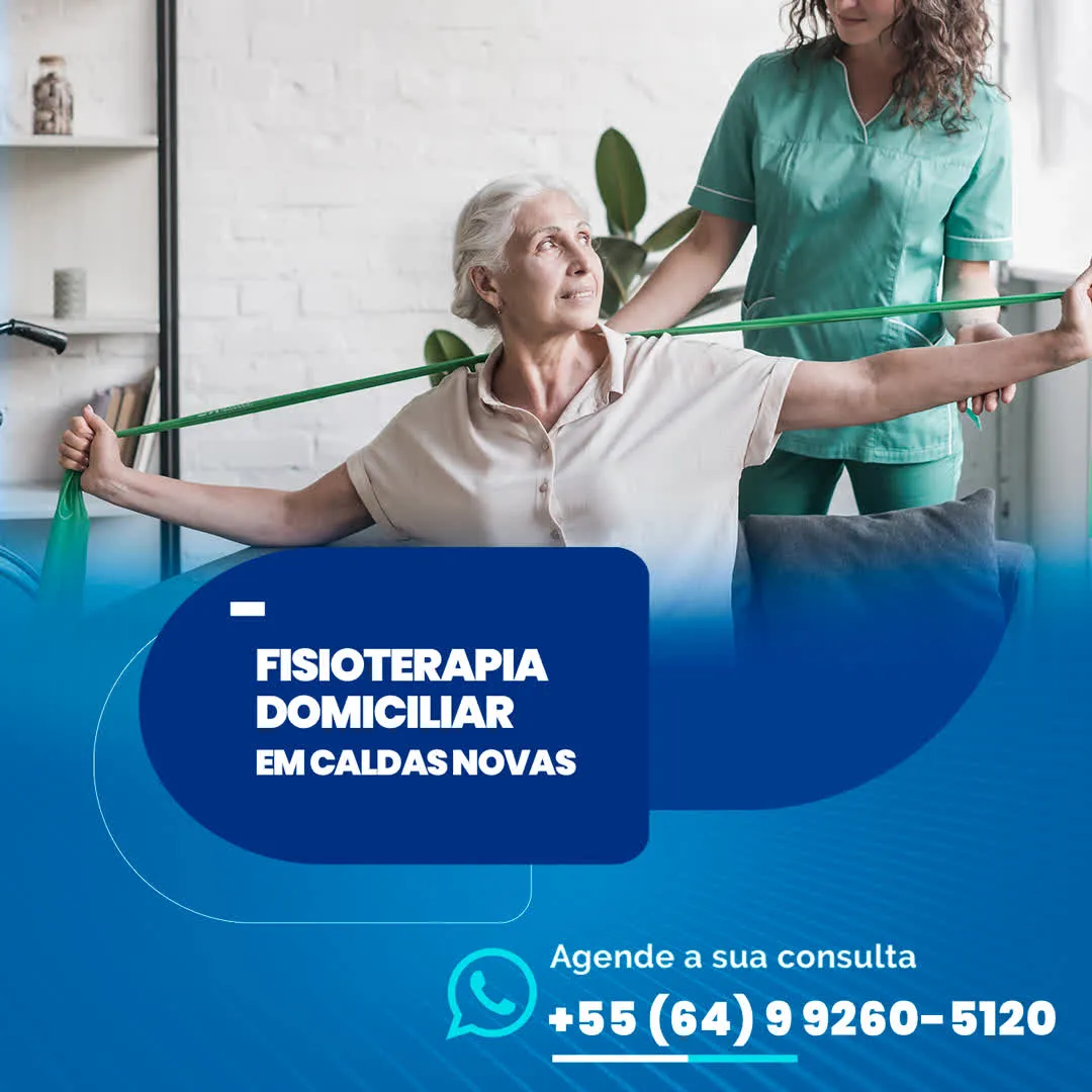 Imagem representativa: Fisioterapia Domiciliar em Caldas Novas (Home Care) - Entre em contato